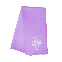 Big size violet microfiber towel